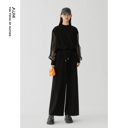 噢姆商场同款aum优雅通勤风上衣