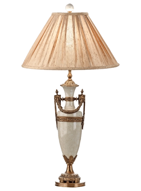 蒂高美居欧式风奢华书房陶瓷台灯