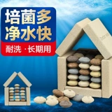 Фильтр рыбы. Материал бактериальный дом керамический кольцо дно фильтр нанохрома yimi бактерий