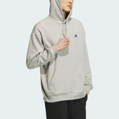 Adidas/阿迪达斯正品新款情侣款简约运动休闲连帽卫衣IV7596
