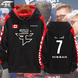FAZE战队队服银河战舰CSGO游戏major电竞服拼接连帽卫衣男女外套