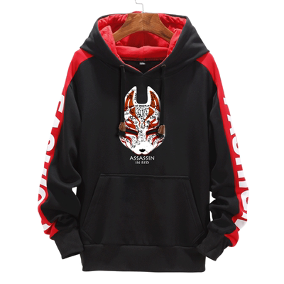 狐狸面具电影周边外套连帽卫衣