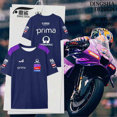 2025奔马摩托车队服骑行速干T恤