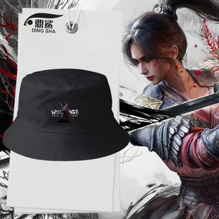 明末渊虚之羽游戏周边无常渔夫帽子男女学生户外盆帽防晒帽遮阳帽