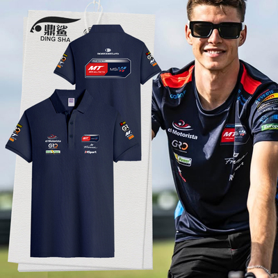 MTHelmets车队摩托车骑行polo衫