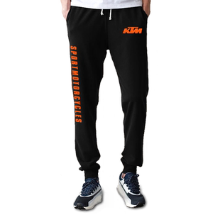 KTM车队同款299km机车爱好者裤子小脚卫裤男女纯棉休闲裤运动长裤