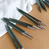 牛仔蓝常规针头可拆卸毛衣针环形针 KintPro denim 编织工具DIY