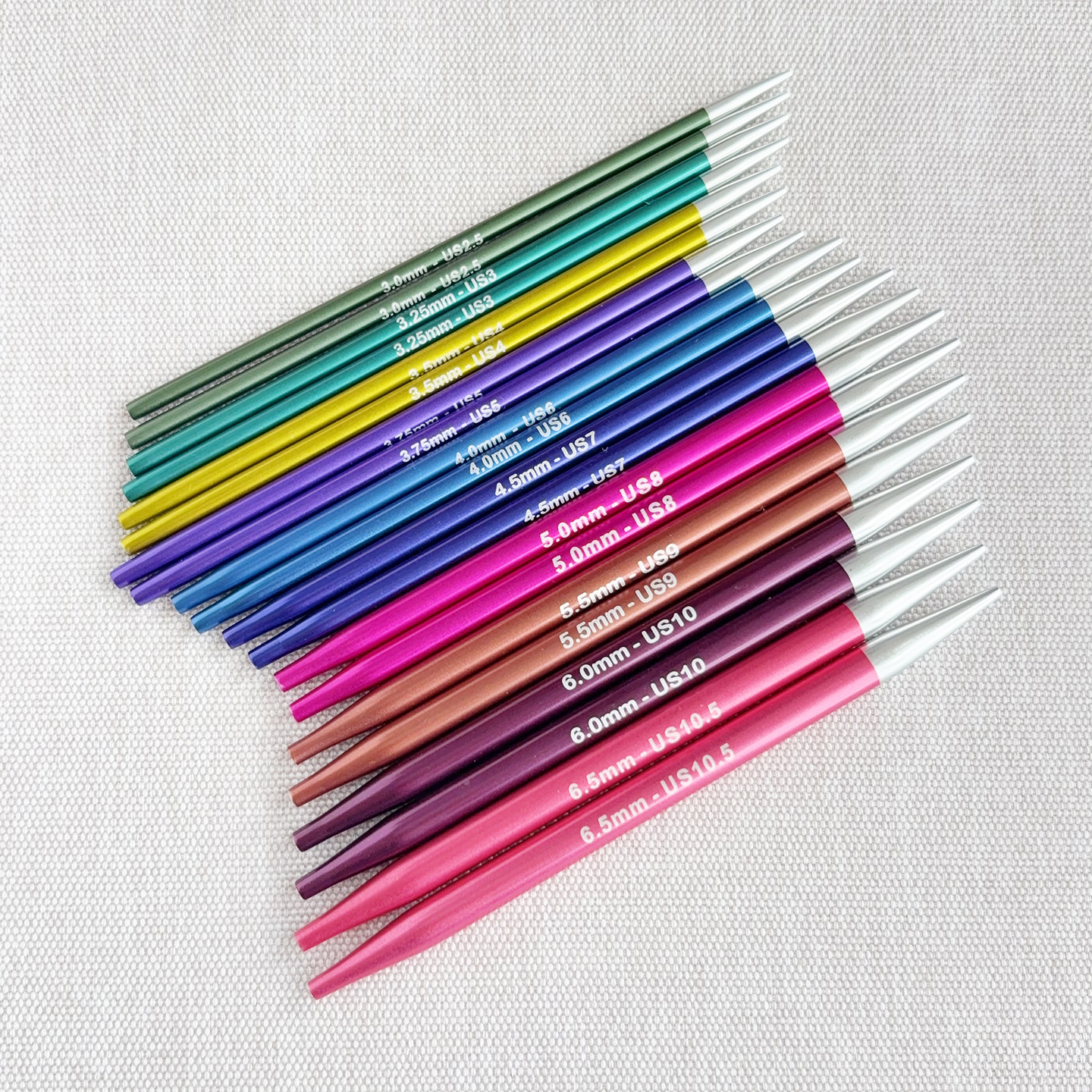 进口铝制可拆卸环针zing编织工具