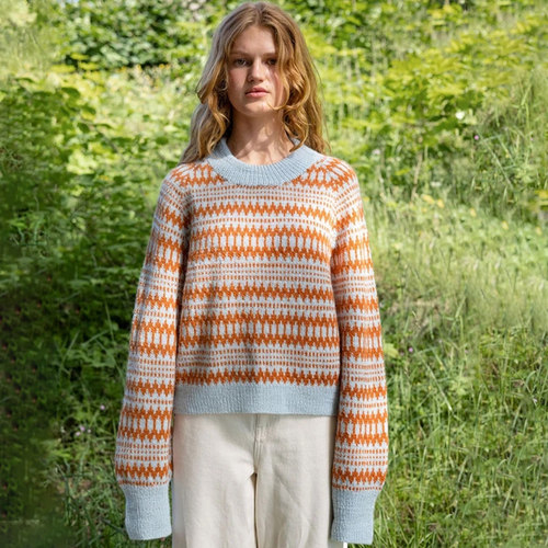 sandnes羊毛线KLEIVA女士毛衣