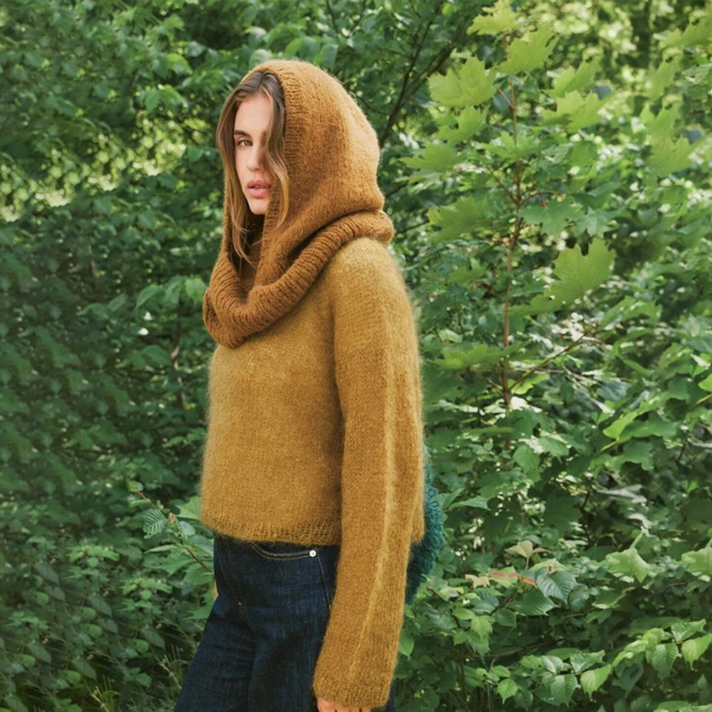2507-11 SNUGGLE HOOD 兜帽 进口编织材料包 Sandnes garn 挪威线