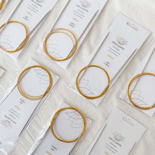 盛莲 Himalaya 100cm 固定环形针毛衣针不锈钢编织针 顺滑不卡线