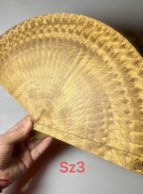 金丝楠木小叶桢楠镂空手工折扇
