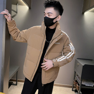 6662-P178 冬季休闲立领条纹潮流男士羽绒服保暖个性外套-6 控238,男装羽绒服,电商D319