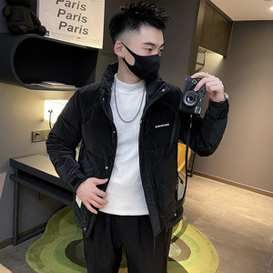 6661-P175 冬季韩版简约字母潮流男士羽绒服外套-2 控235图片