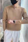 6650-P78秋冬季纯色V领简约毛衣男士针织衫百搭ins个性-1控108，男装针织衫/毛衣，电商D319