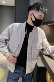 6583-P88秋季新款潮牌大口袋夹克工装青年休闲外套男控118，男装夹克，电商D319