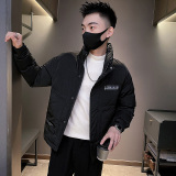 6668-P158冬季休闲立领学生潮流字母外套羽绒服-3控208，男装羽绒服，电商D319