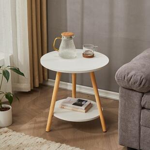 北欧沙发边几客厅小茶几阳台小圆桌移动边桌角几小桌子出租屋租房