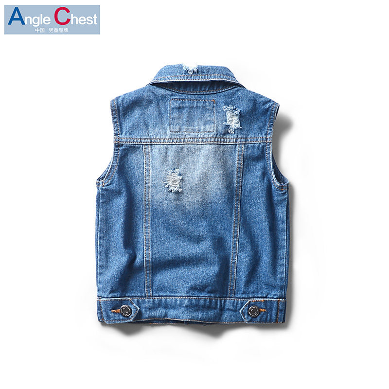 Gilet garcon ANGLE CHEST en toile - Ref 2067150 Image 3