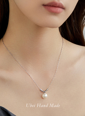 法式浪漫施家珍珠蛇骨链