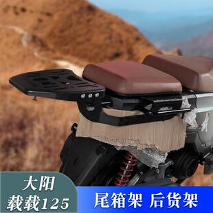 后货架VPZ125后货架靠背尾翼 适用大阳摩托车载载尾箱架ZAIZAI改装