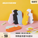 舒适隐形船袜L320W185 Skechers斯凯奇女子透气休闲运动袜短袜装