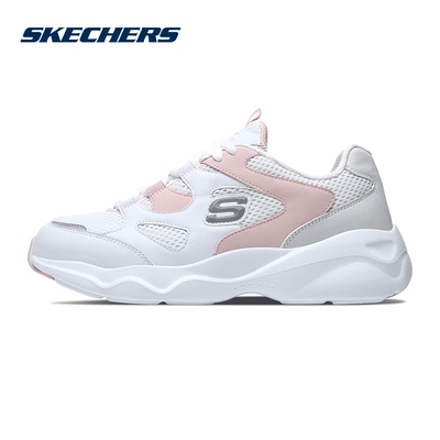 Skechers斯凯奇情侣鞋D'lites男女厚底复古 熊猫鞋休闲鞋88888129