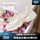 时尚 斯凯奇花海熊新款 子休闲透气运动鞋 女士厚底鞋 百搭 增高老爹鞋