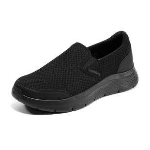 斯凯奇新款男鞋减震散步鞋健步鞋舒适轻便休闲运动一脚蹬舒适轻质