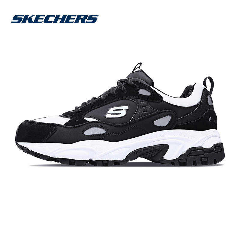 Skechers˹¿ÆæÄÐЬпîÉßÎÆÊ±ÉÐÀϵùЬ ºñµ×Ôö¸ßÐÝÏÐЬ 666058