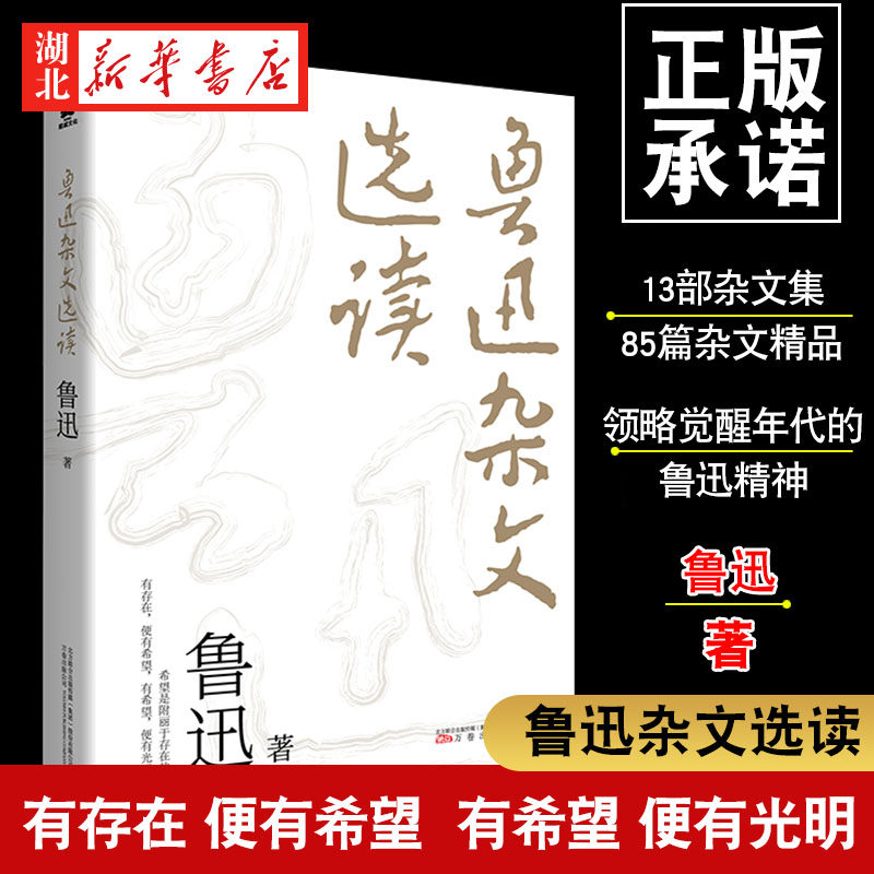 鲁迅杂文选读现代文学作品集