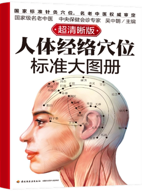 人体经络穴位标准大图册