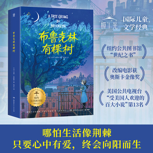 经典 布鲁克林有棵树 普通人怎样在艰难环境中有尊严地活着 贝蒂史密斯半自传体长篇励志成长小说 文学 极光国际大奖儿童文学第四辑