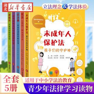 法律智慧 正版 法律学习之旅 民法典 环境法 宪法 江小北与龙小山 未成年人保护法 青少年法律学习读物 中华传统文化中 全5册