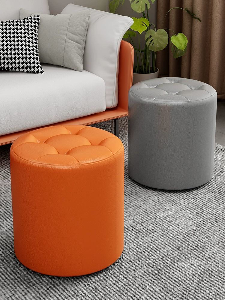 小凳子家用实木小板凳轻奢高级感网红客厅茶几矮凳结实门口换鞋凳