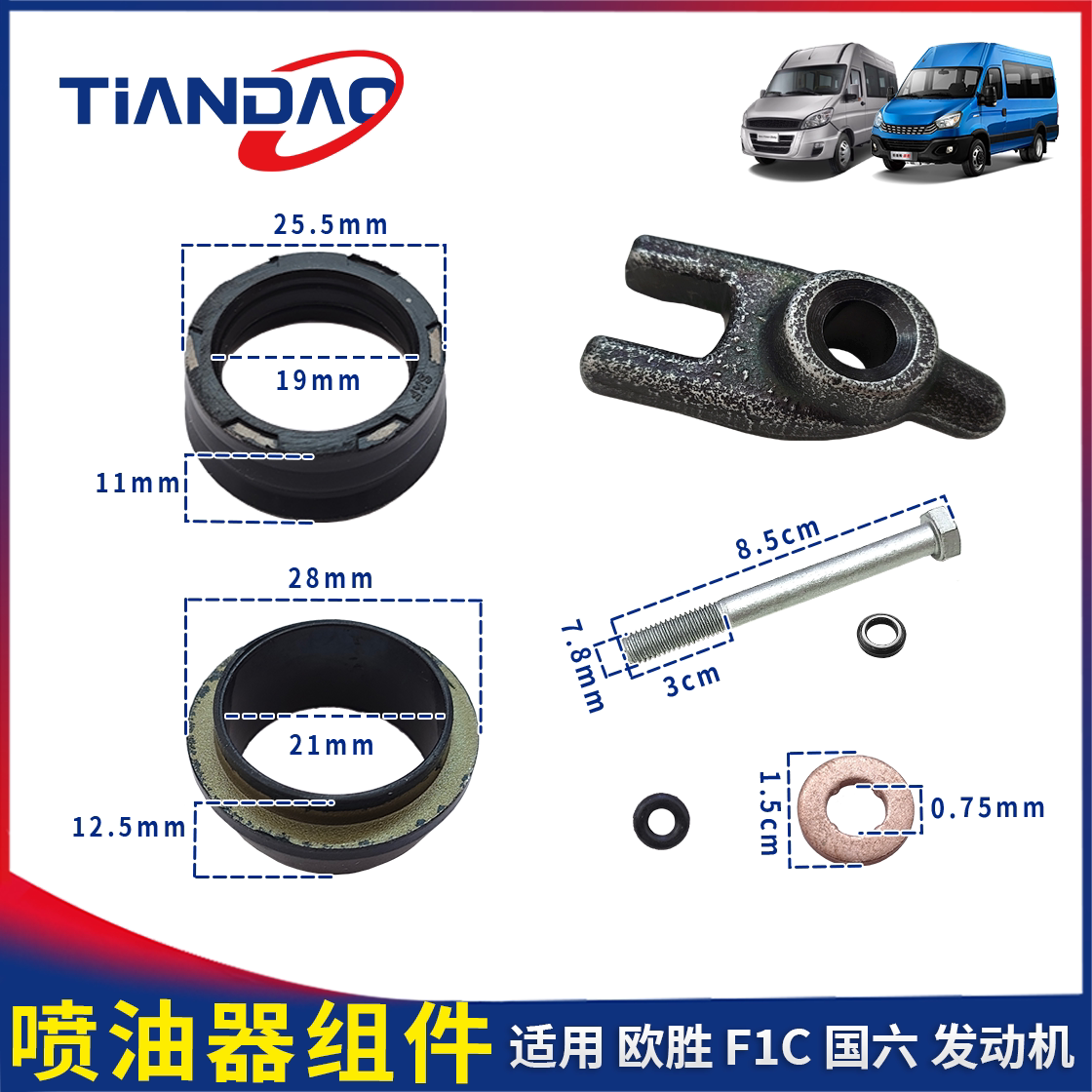 依维柯欧胜F1C国五六喷油器组件图片