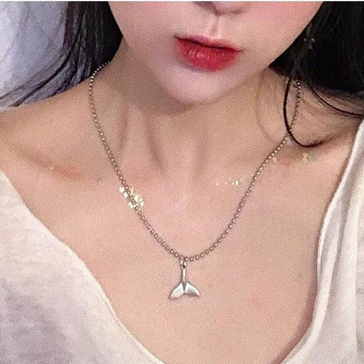 欧美项链尾巴吊坠图片