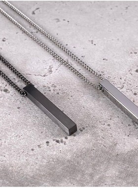 欧美简约项链冷淡气质嘻哈几何