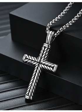 男士朋克风摇滚吊坠项链