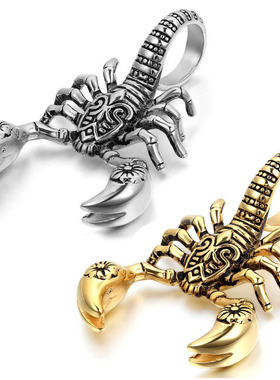 韩版饰品欧美复古男士女短款吊坠