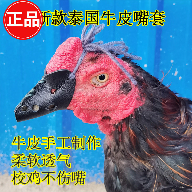 斗鸡用品 斗鸡嘴套 校鸡嘴套 护嘴嘴套 比赛嘴套 打鸡嘴套