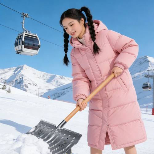 加厚除雪铲推雪铲神器户外环卫冰铲加厚锰钢推雪多功能工具粮食铲