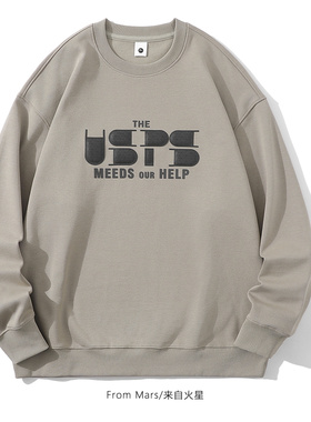 From Mars Future road trend casual long-sleeved hoodies