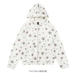 star hoodie Tell hooded loose print truth the Mars From