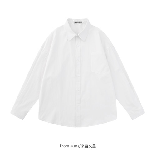 干干净净长袖衬衫百搭休闲衬衣