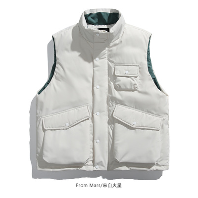 天冷心不寒羽绒服马甲外套BF