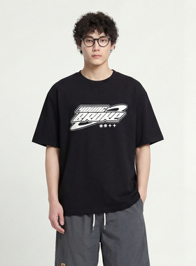 From Mars Powerful and calm casual short-sleeved T-shirt