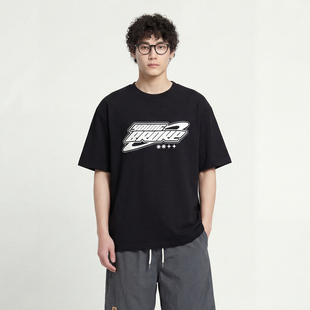 From Mars Powerful and calm casual short-sleeved T-shirt