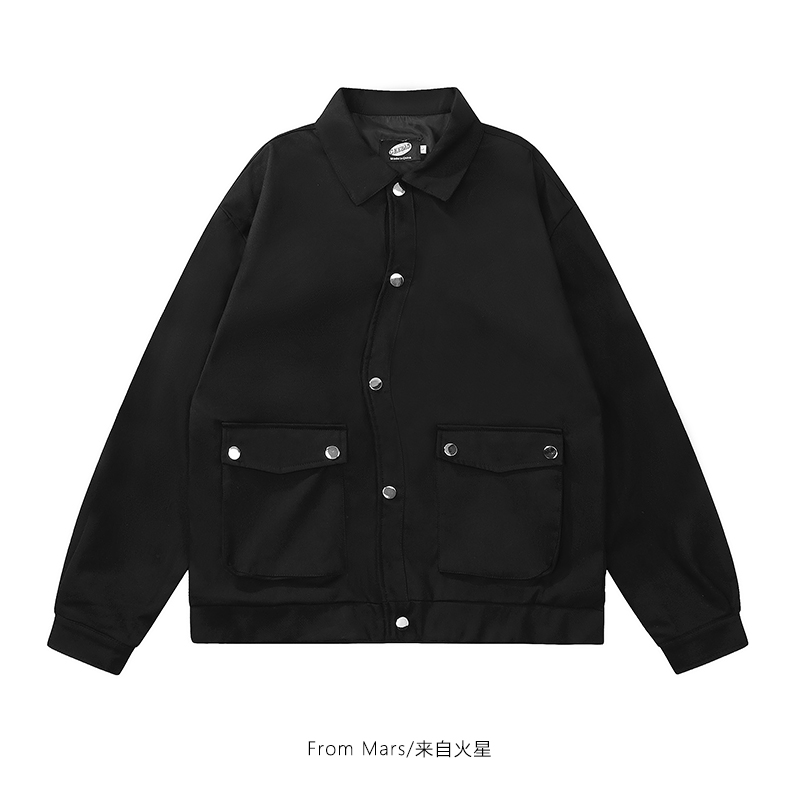 工装夹克宽松休闲街头外套ins