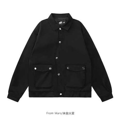 工装夹克宽松休闲街头外套ins